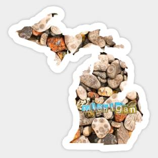 "Michigan Rocks" Sticker